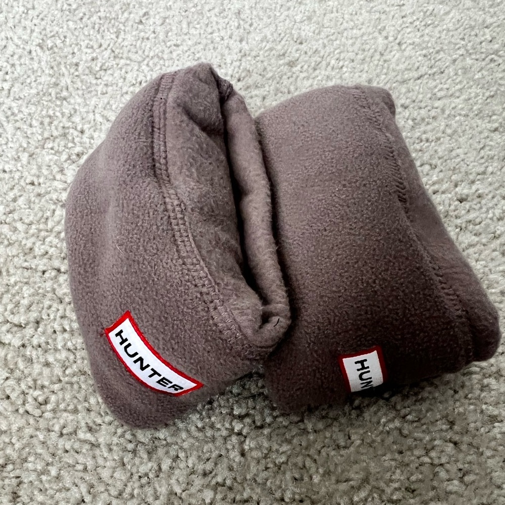 New Hunter Fleece Boot Sock Grey